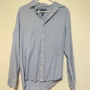 Long sleeve casual button down